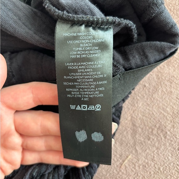 Free People Black Velvet Flare Pants - Picture 7 of 8